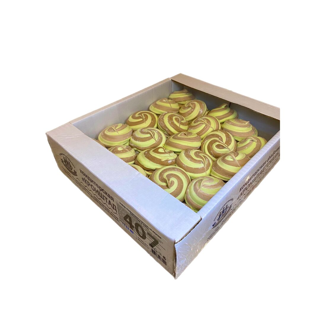 Зефир "Зефиркино счастье" со вкусом ШОКОЛАДА и МЯТЫ /КФ "Кронштадтская"/ 1 кг, изображение 3