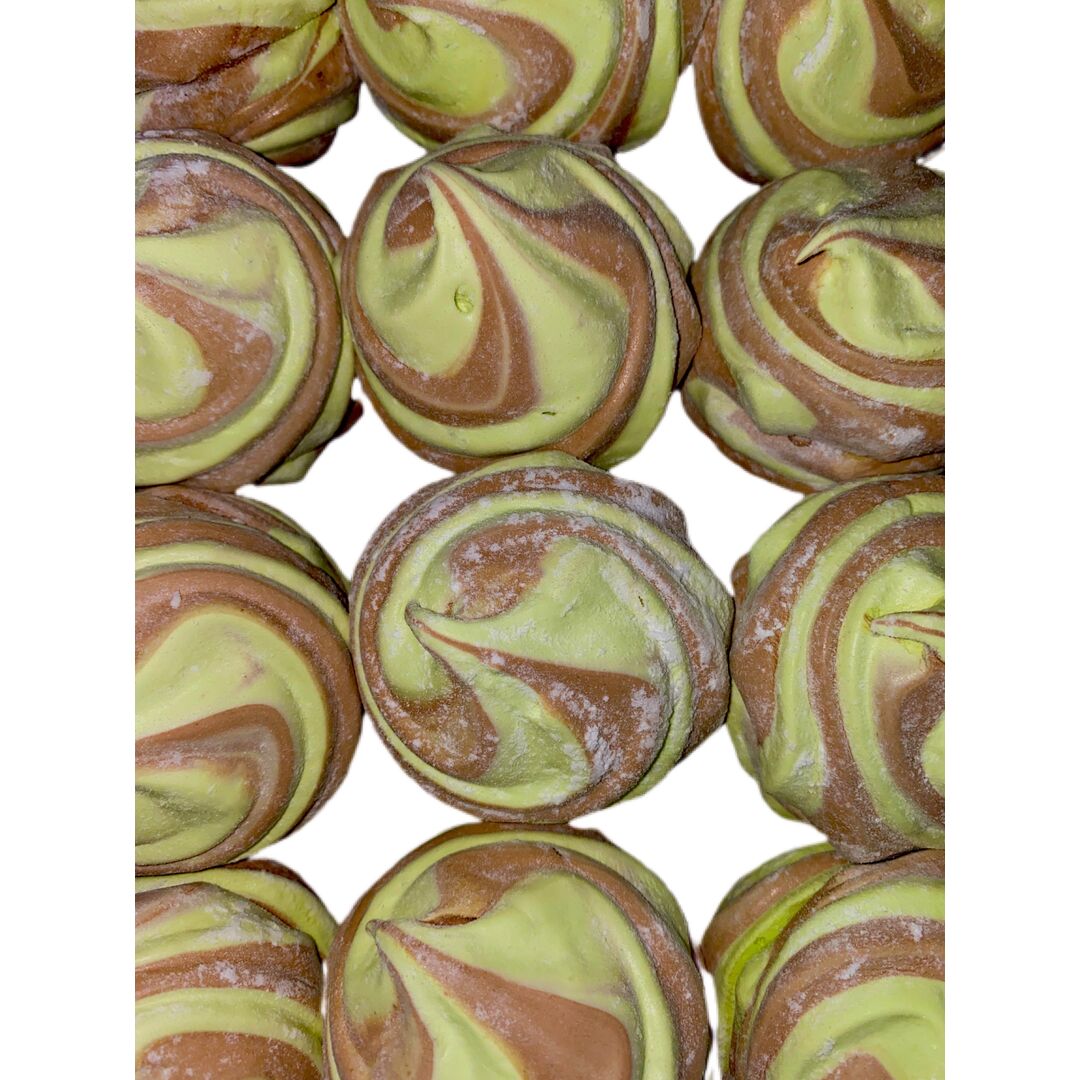 Зефир "Зефиркино счастье" со вкусом ШОКОЛАДА и МЯТЫ /КФ "Кронштадтская"/ 1 кг, изображение 2