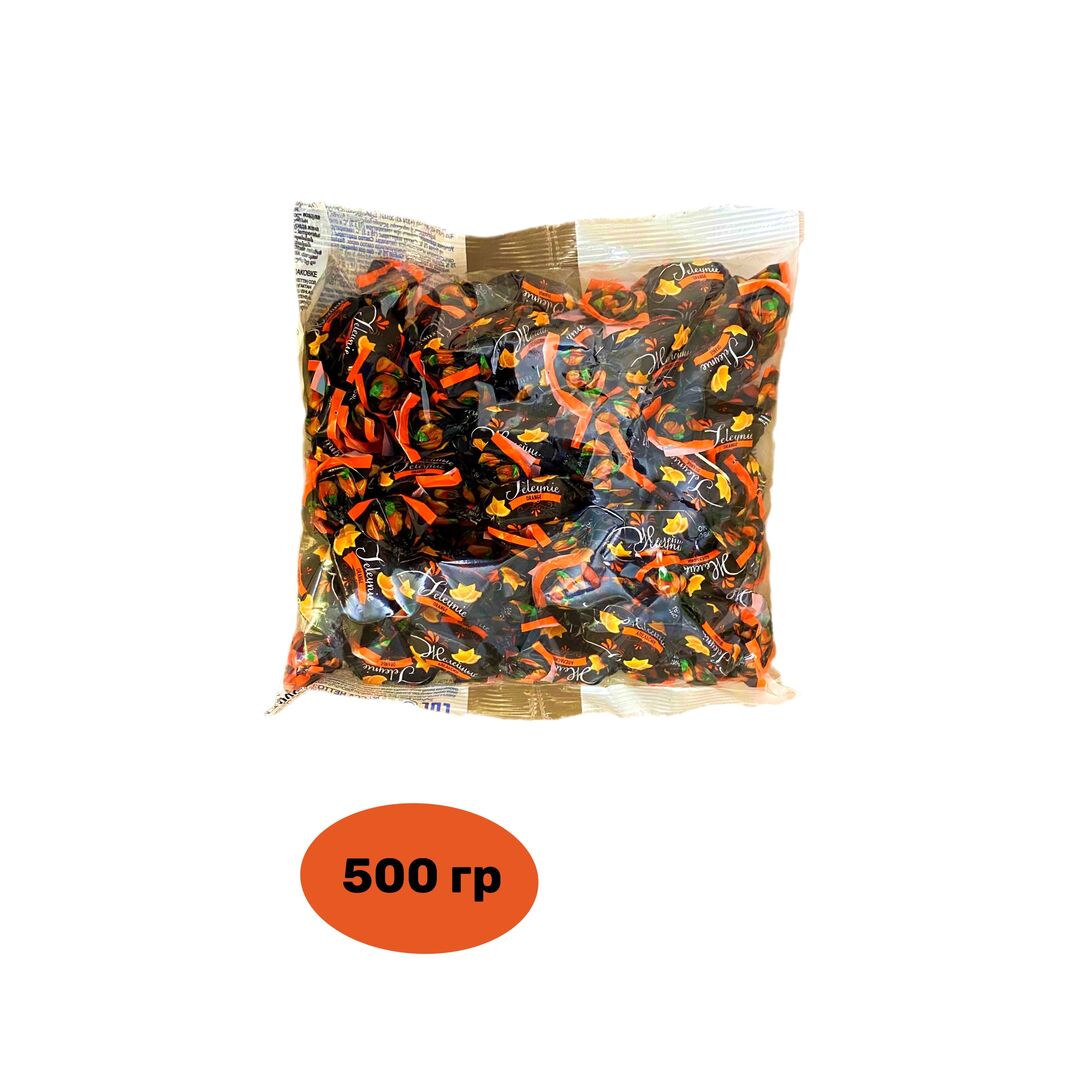 Конфеты желейные "АПЕЛЬСИНОВЫЕ" (упаковка 0,5 кг), изображение 3