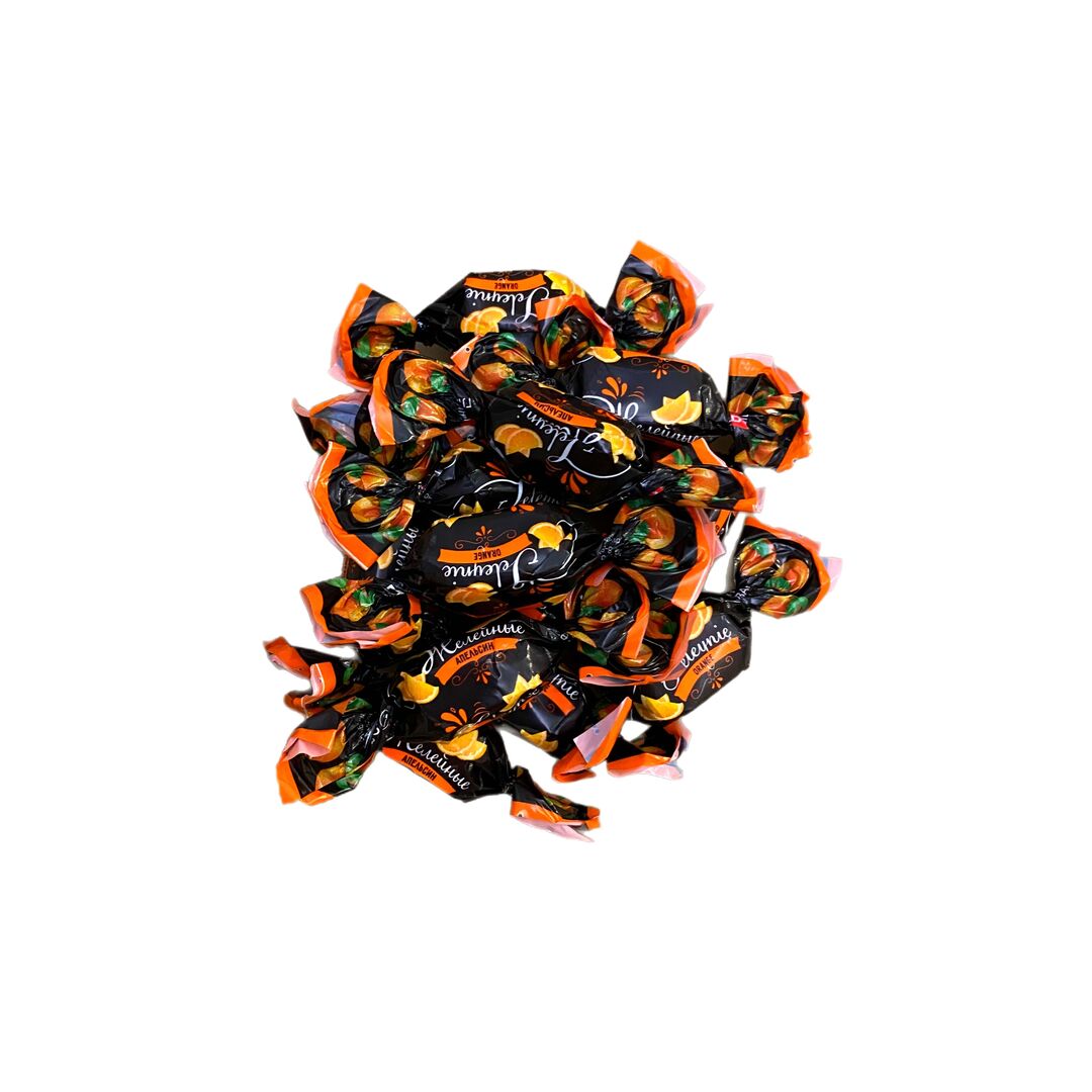 Конфеты желейные "АПЕЛЬСИНОВЫЕ" (упаковка 0,5 кг), изображение 2