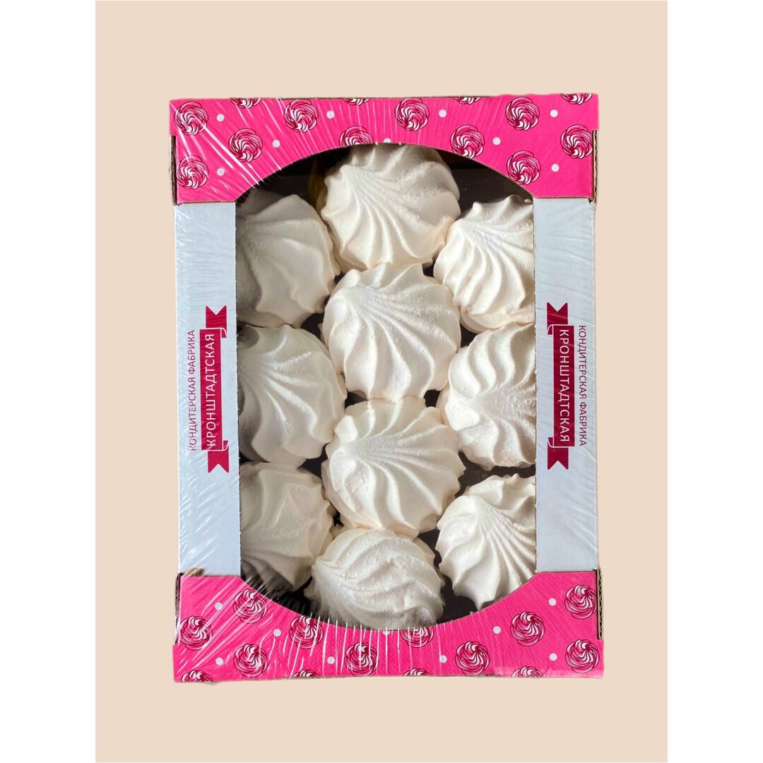 Зефир "Сливочный" со вкусом СЛИВОК, КФ "Кронштадтская", 500г, изображение 2