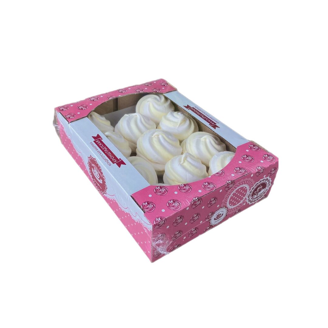 Зефир "Зефиркино счастье" с ЛИМОННО-СЛИВОЧНЫМ вкусом /КФ "Кронштадтская"/500г, изображение 2