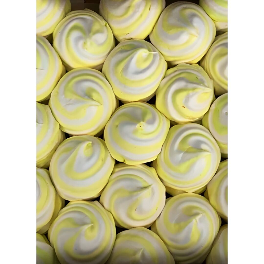 Зефир "Зефиркино счастье" с ЛИМОННО-СЛИВОЧНЫМ вкусом /КФ "Кронштадтская"/500г