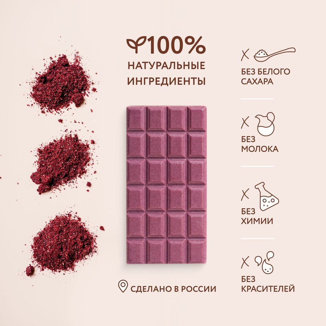 Натуральный шоколад без рафинированного сахара полезный bob "Смородина" большой подарочный набор из 20 плиток по 20г, изображение 2