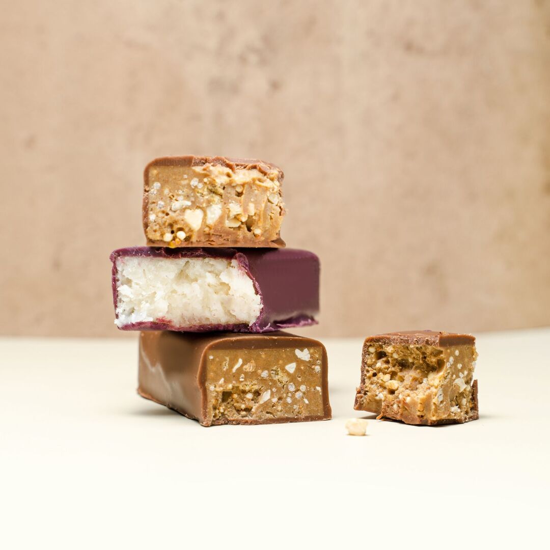 Натуральный шоколадный батончик полезный без рафинированного сахара "Злаковый" набор из 12 штук bob, изображение 5