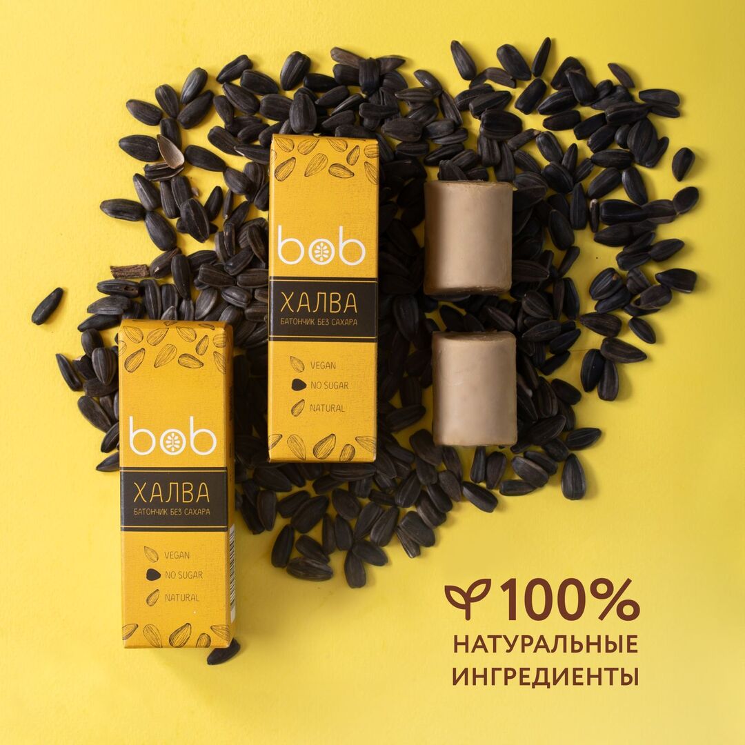 Батончики Халва Ассорти, без сахара и классическая, полезный подарок 12шт, изображение 2