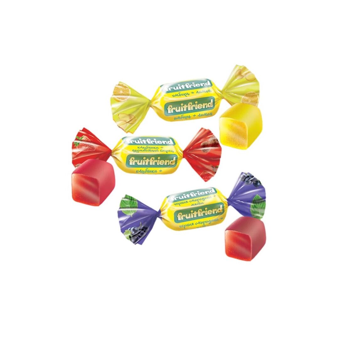 Конфеты желейные FRUIT FRIEND (упаковка 0,5кг), изображение 2