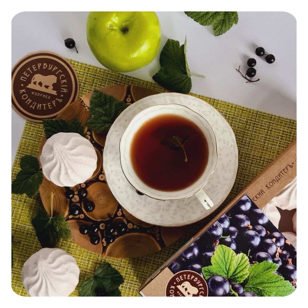 Зефир с натуральными ягодами черной смородины 1000гр*4(телевизор), изображение 6