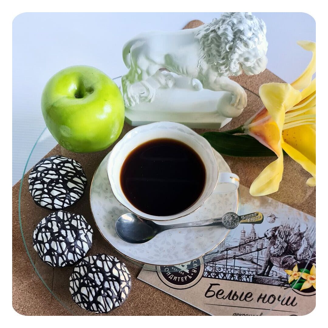 Зефир " Белые ночи" в глазури с ароматом ванили декорированный 900 гр*4 (телевизор), изображение 6