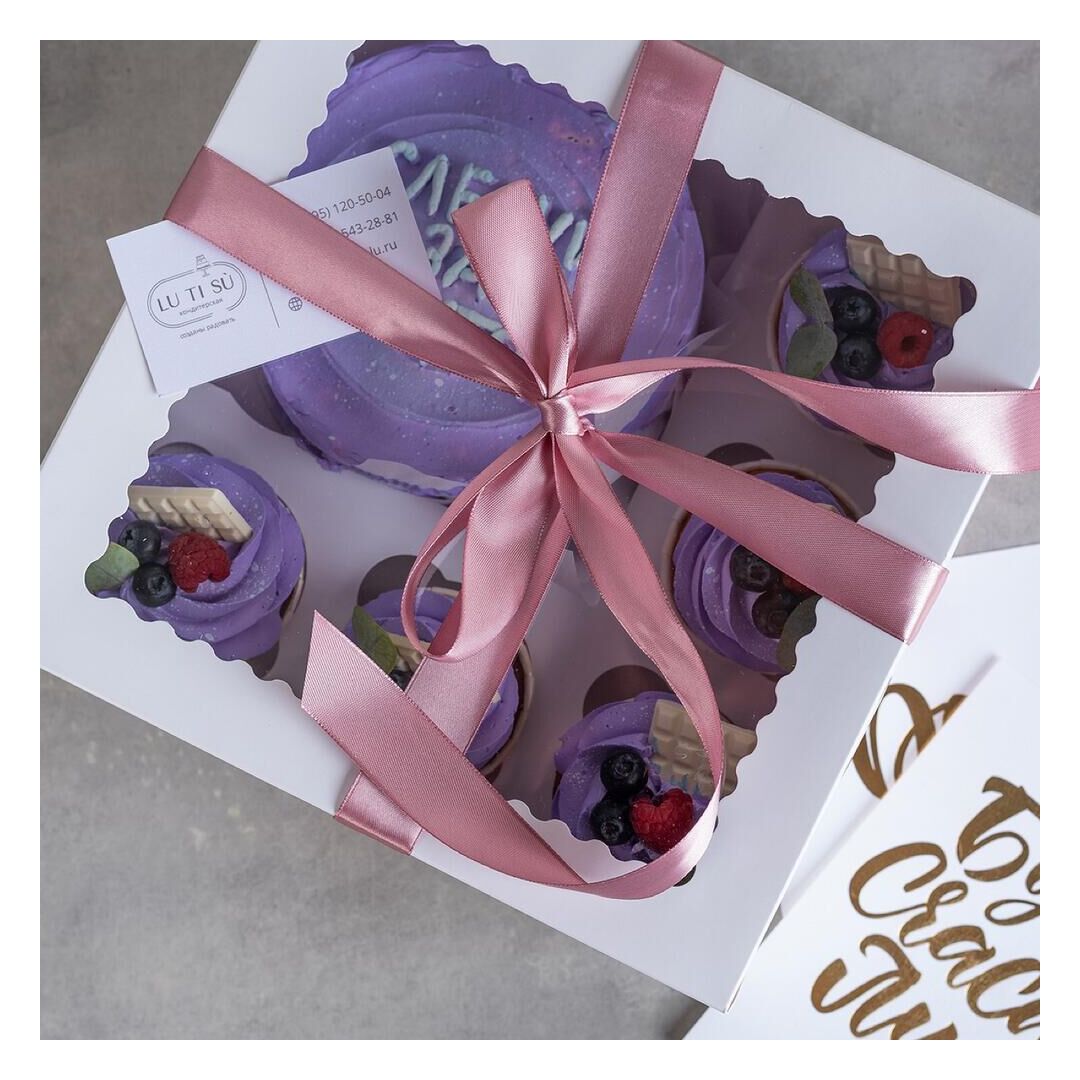 Бенто торт и капкейки - набор Dream, изображение 2