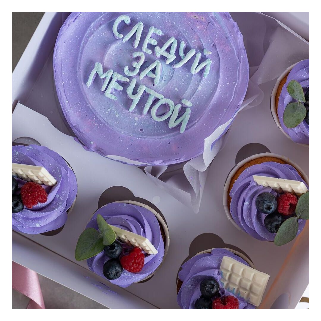 Бенто торт и капкейки - набор Dream, изображение 3