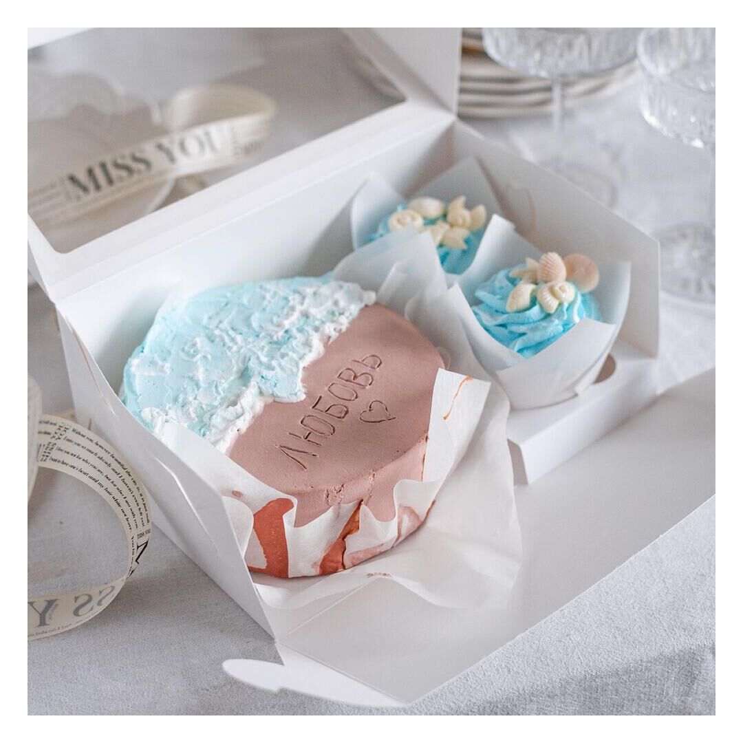 Бенто торт и капкейки «Maldives», изображение 2