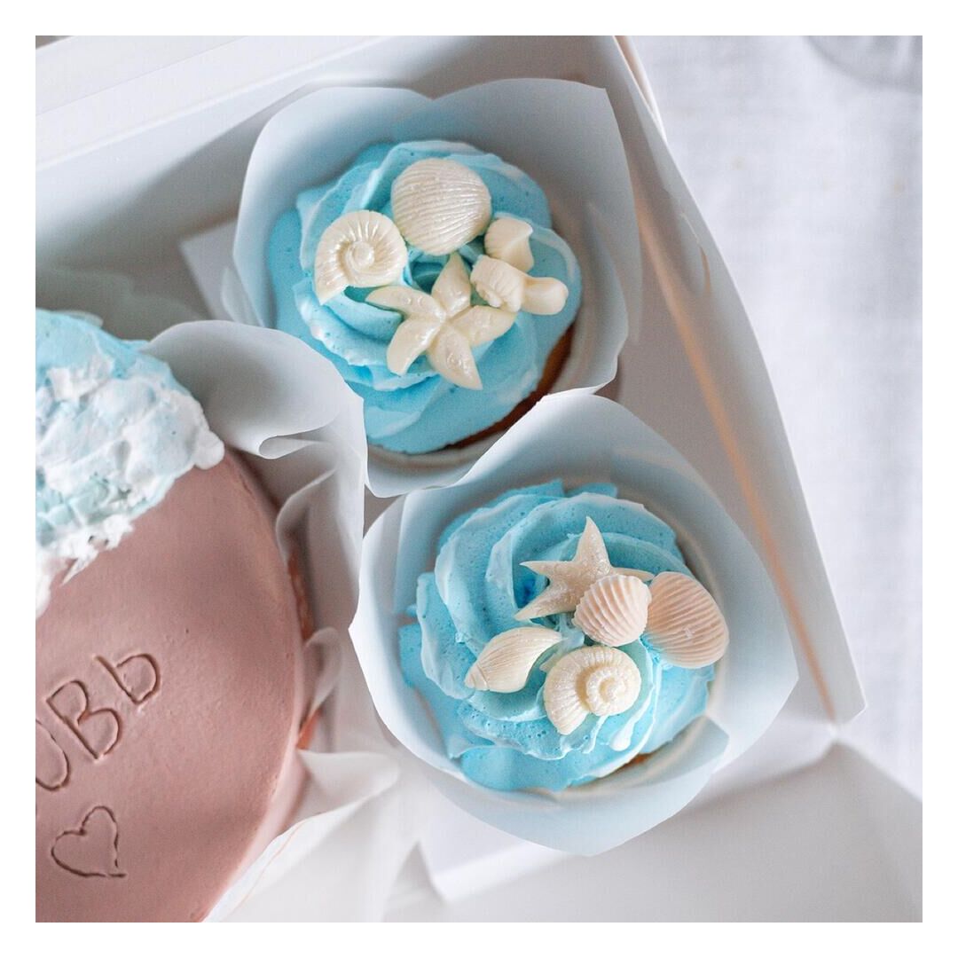 Бенто торт и капкейки «Maldives», изображение 4