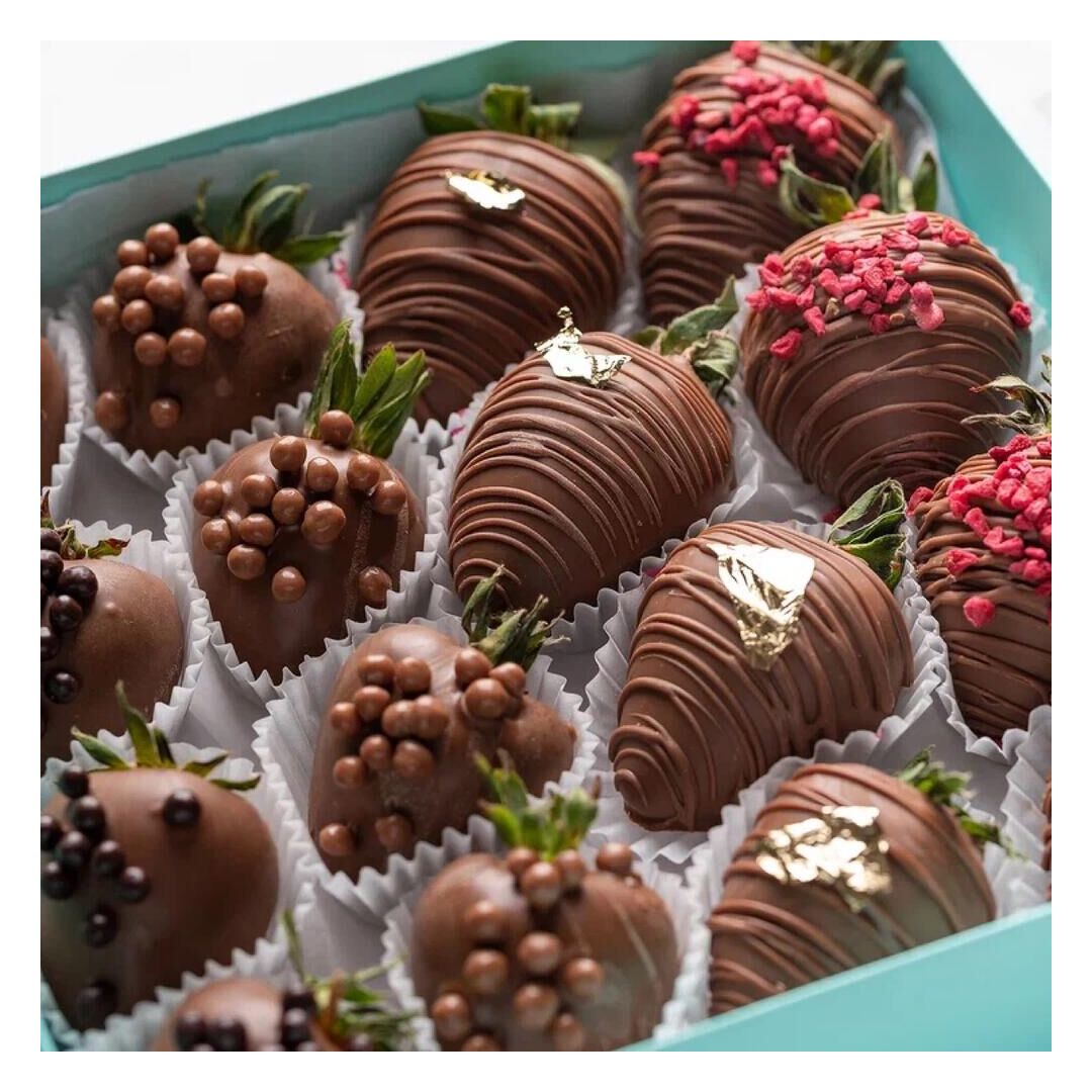 Клубника в шоколаде Present (16-20 ягод), изображение 4