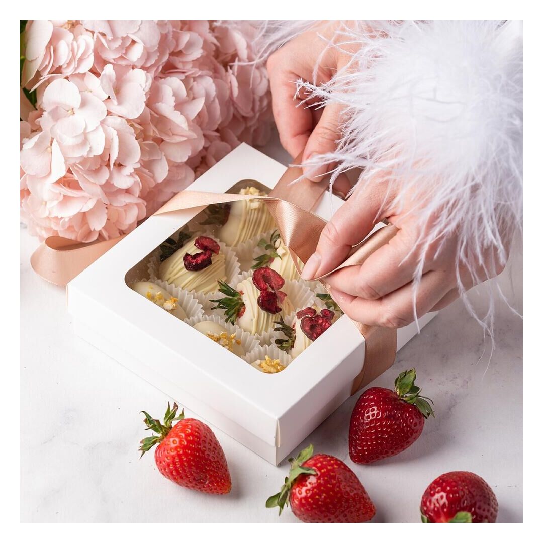 Клубника в белом шоколаде White Cherry Berry, изображение 4