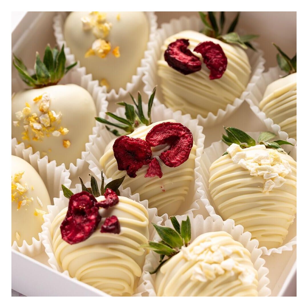 Клубника в белом шоколаде White Cherry Berry, изображение 3