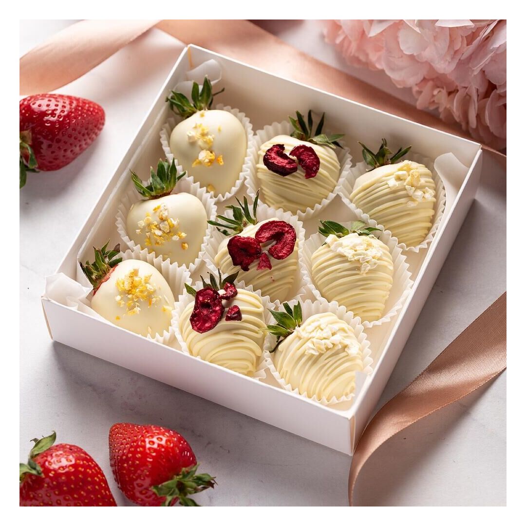 Клубника в белом шоколаде White Cherry Berry, изображение 2