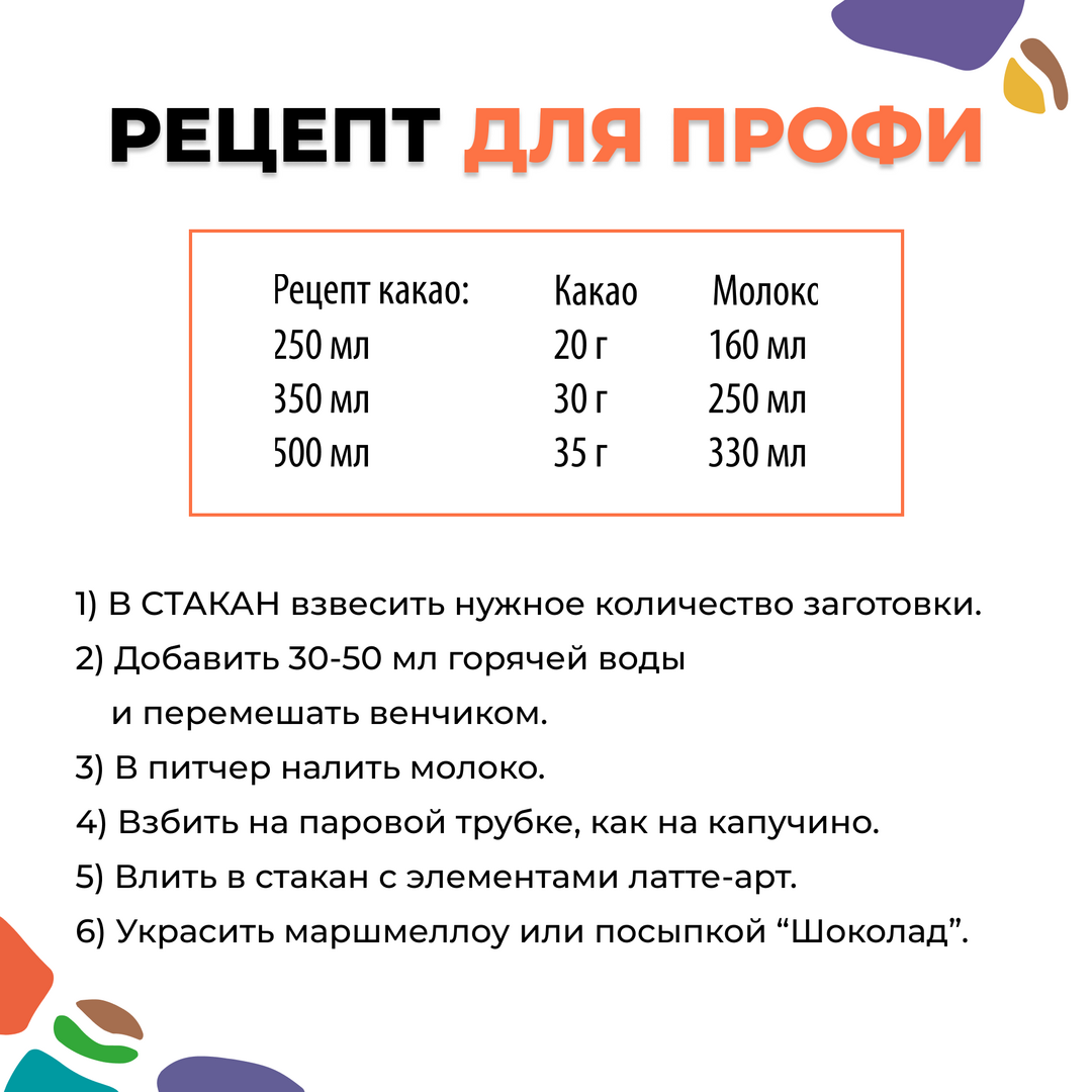Сухой сироп со вкусом какао для приготовления напитков и добавления в выпечку и десерты (1 кг), Вес товара: 1кг, изображение 4