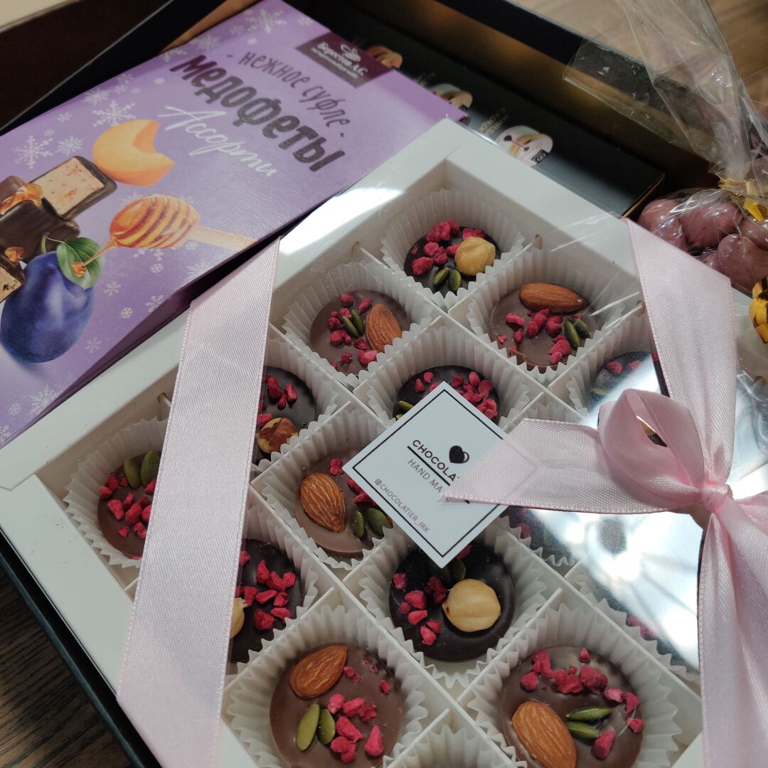 Подарочный набор с чаем и сладостями., изображение 4