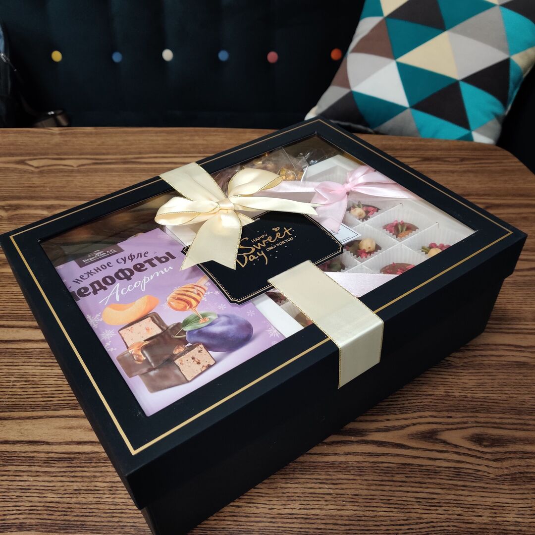 Подарочный набор с чаем и сладостями., изображение 2