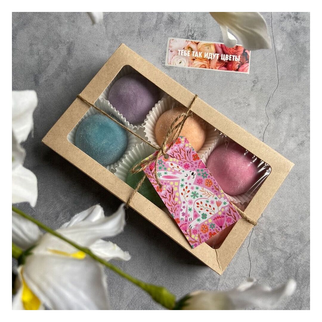 Нетривиальные моти. Японские муссовые пирожные 6 штук, изображение 3