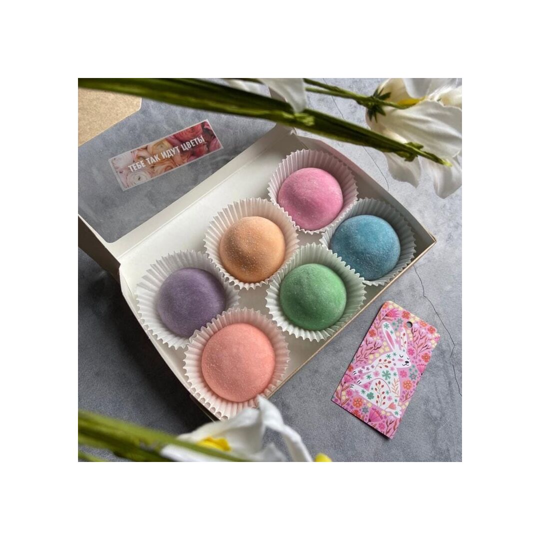 Нетривиальные моти. Японские муссовые пирожные 6 штук, изображение 2