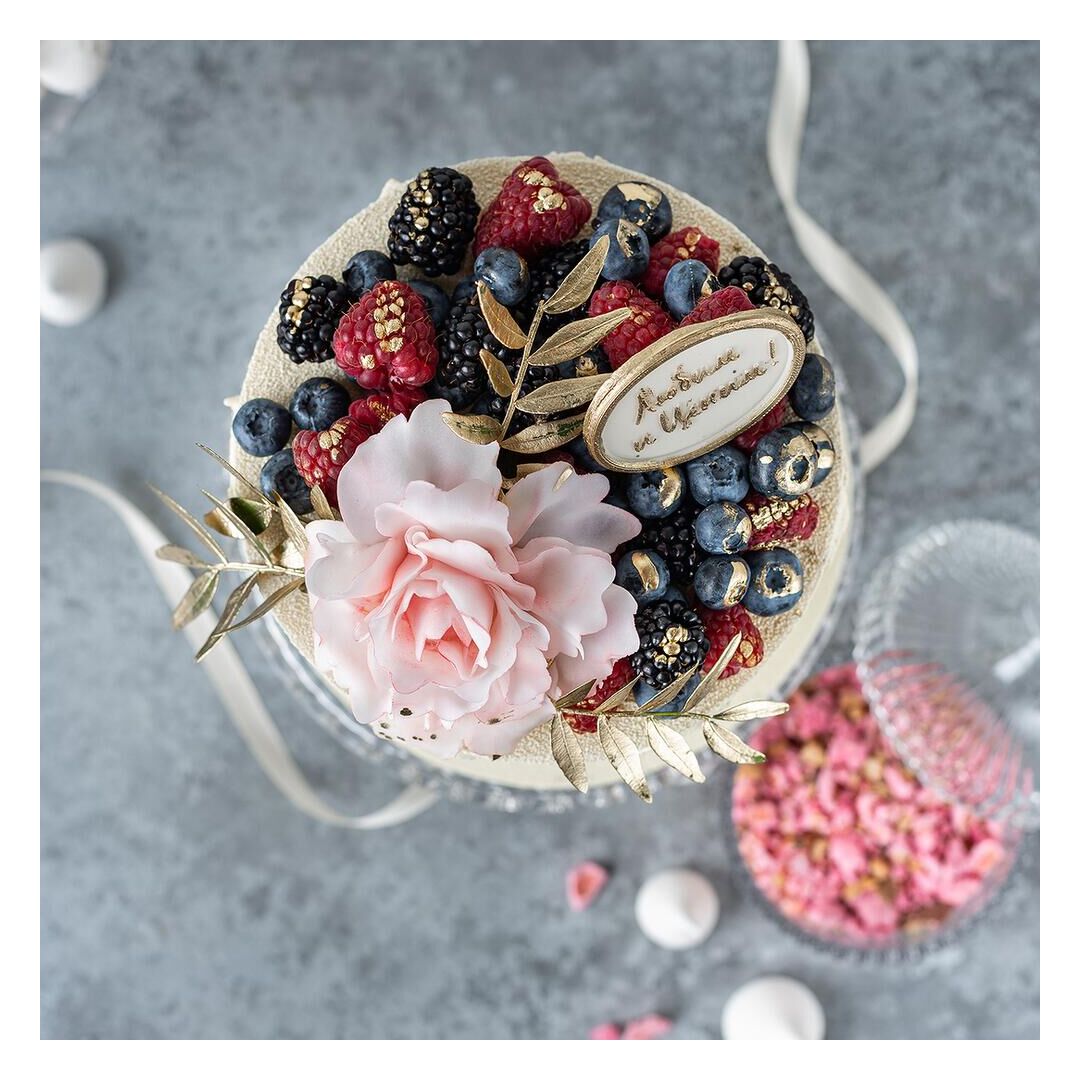 Торт в подарок FLOWER (Вес 1,6 кг. на 8-10 персон), изображение 2