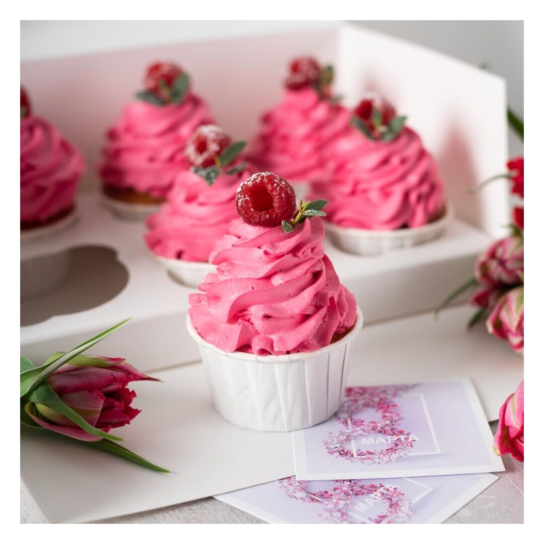 Капкейки к празднику набор 6 шт, изображение 3