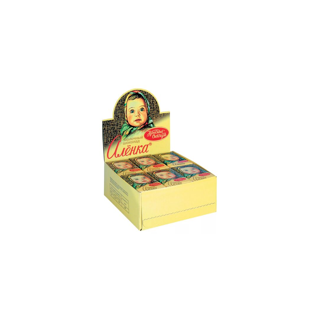 Шоколад " АЛЕНКА" молочный 15гр*42шт