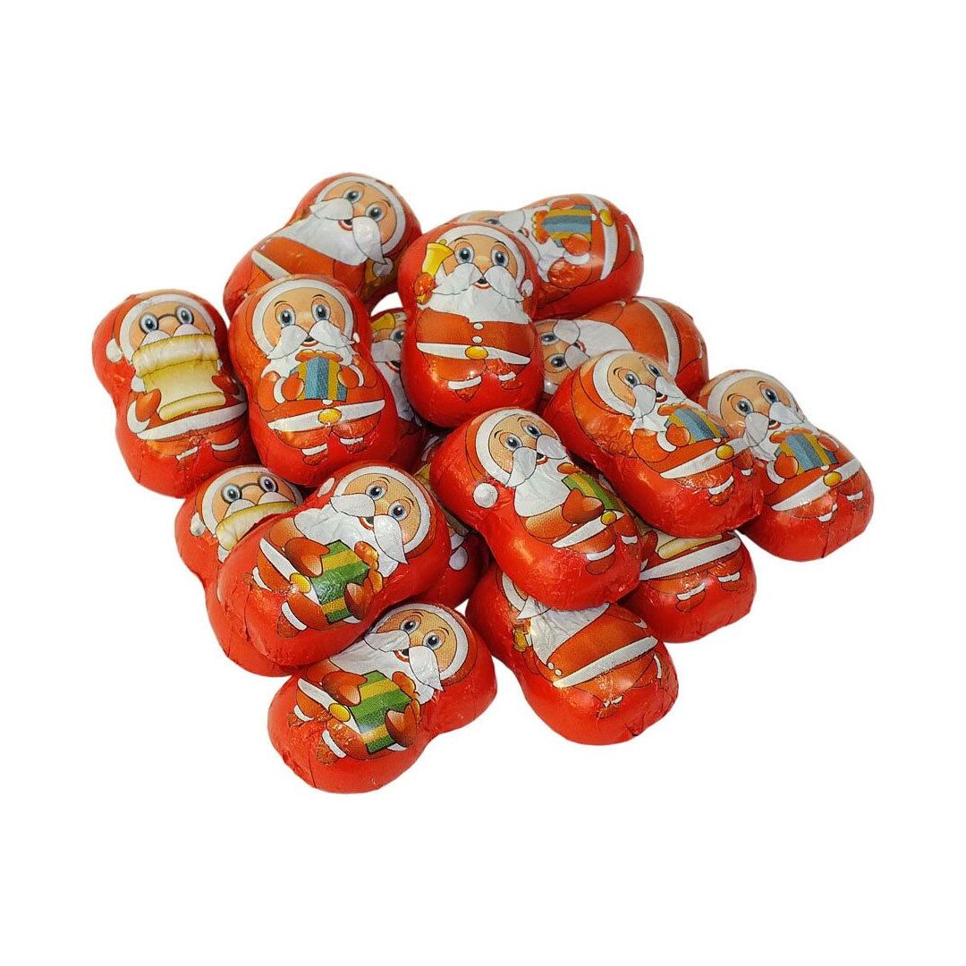 Новогодние шоколадные конфеты La Suissa Дед Мороз ,Италия, 1кг