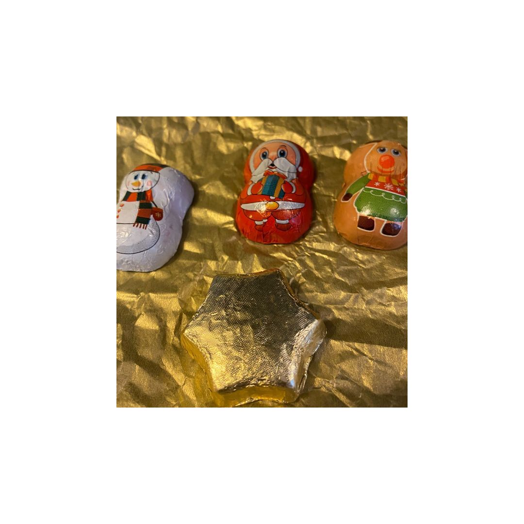 Новогодние шоколадные конфеты La Suissa Ассорти ,Италия, 300 г, изображение 3