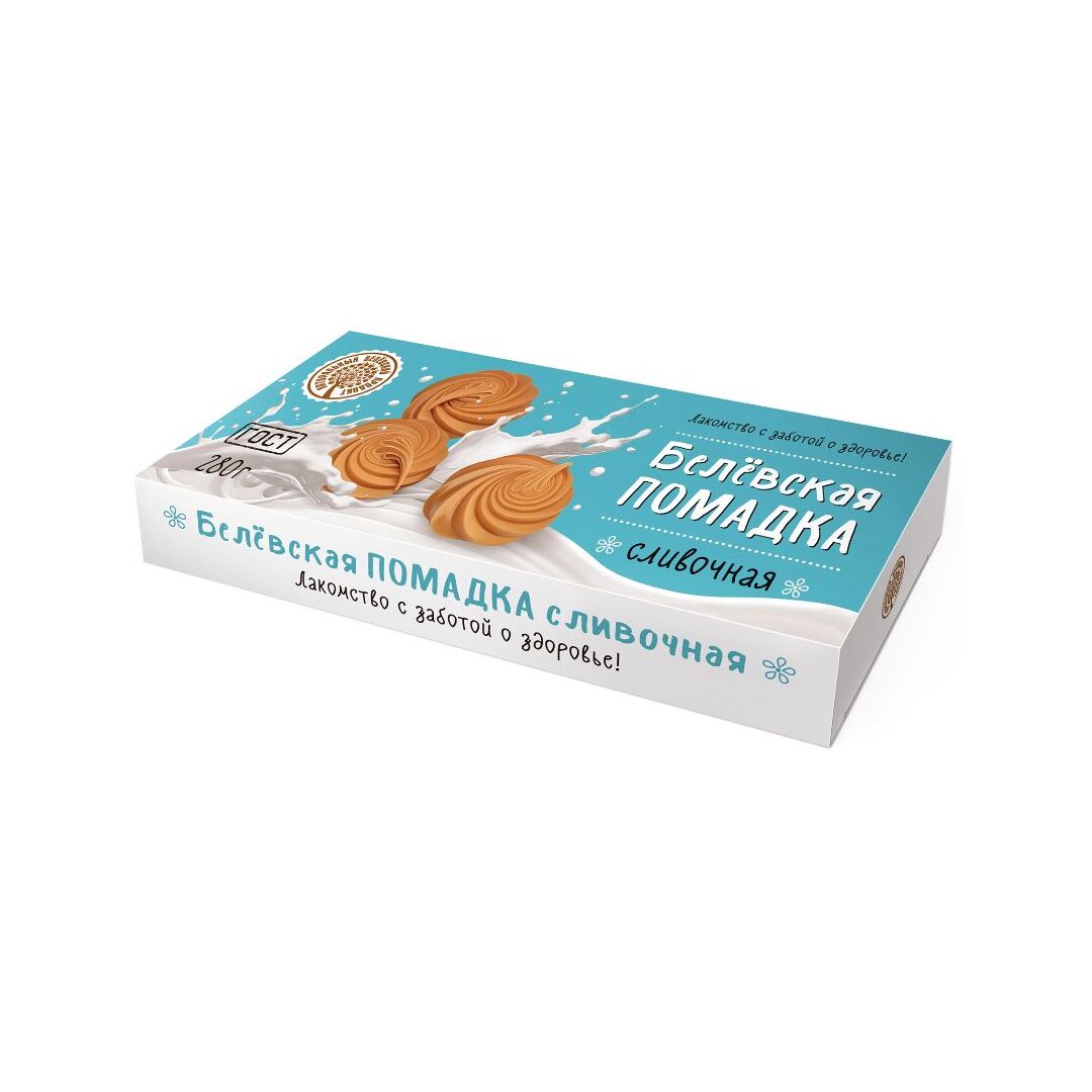 Набор сливочная помадка/ сливочная помадка с какао 2шт белевская, изображение 2