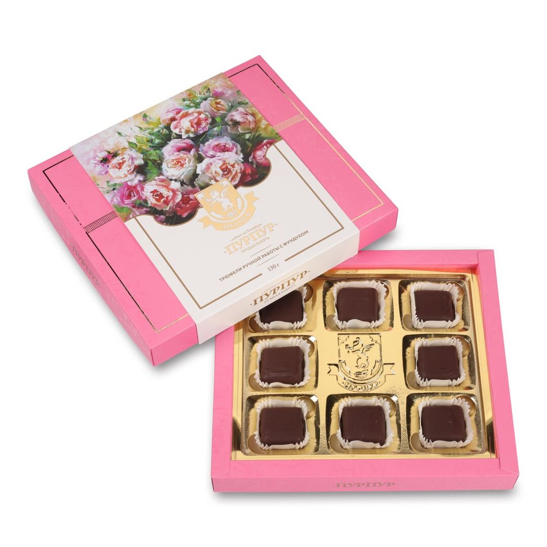 Трюфели ручной работы с фундуком Пурпур Санкт Петербург, изображение 2