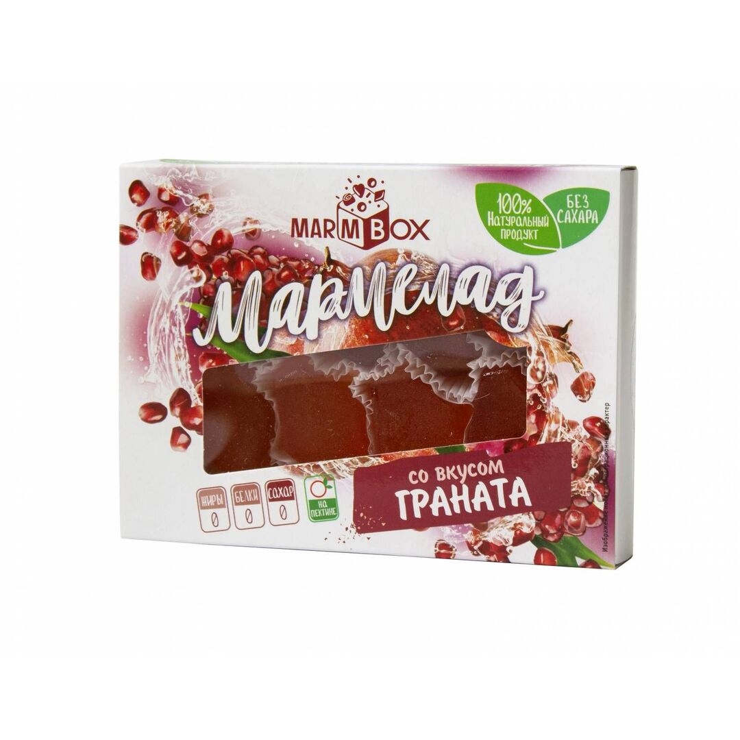Мармелад желейный формовой на фруктозе Marmbox, изображение 3