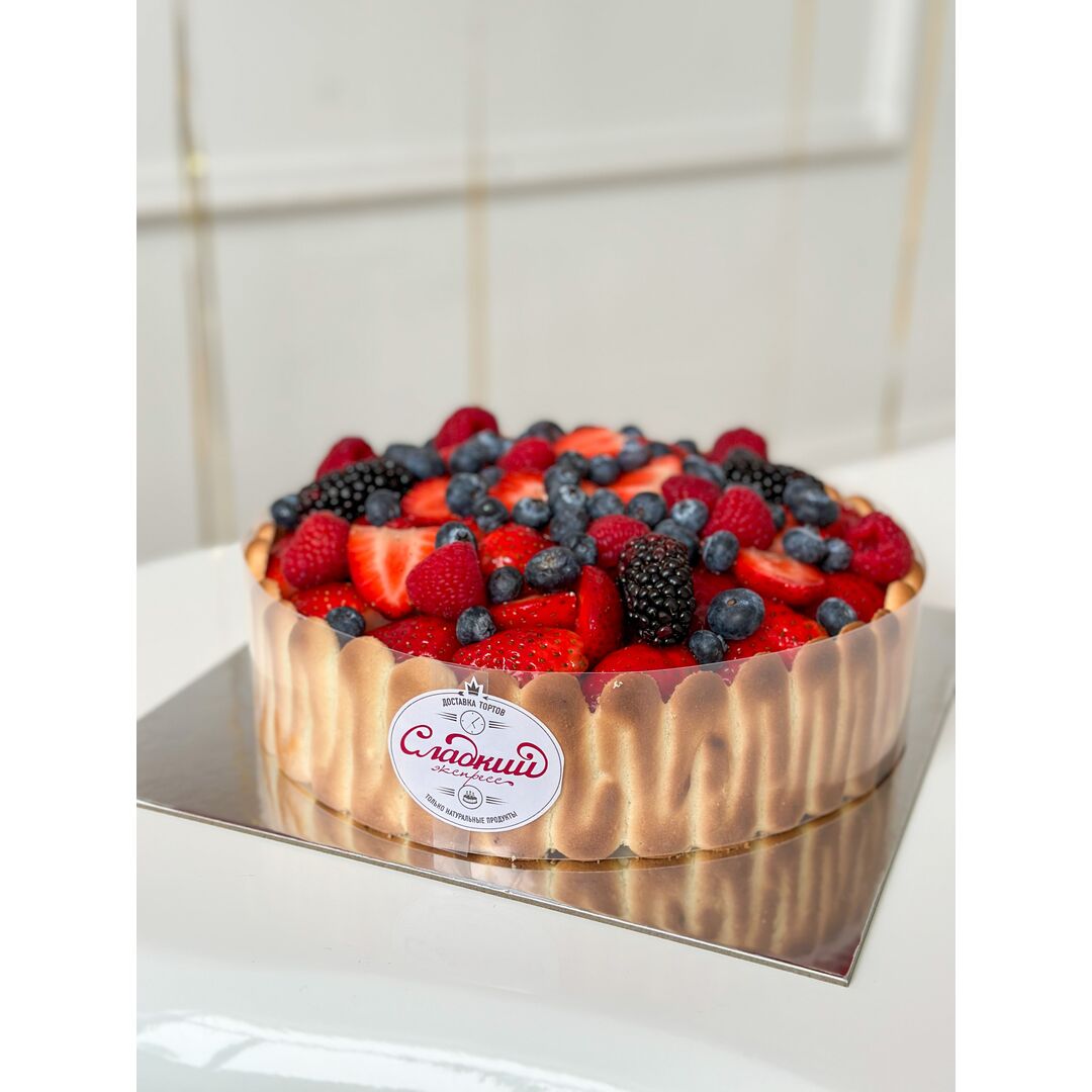 Торт Ванильно - ягодный, изображение 2