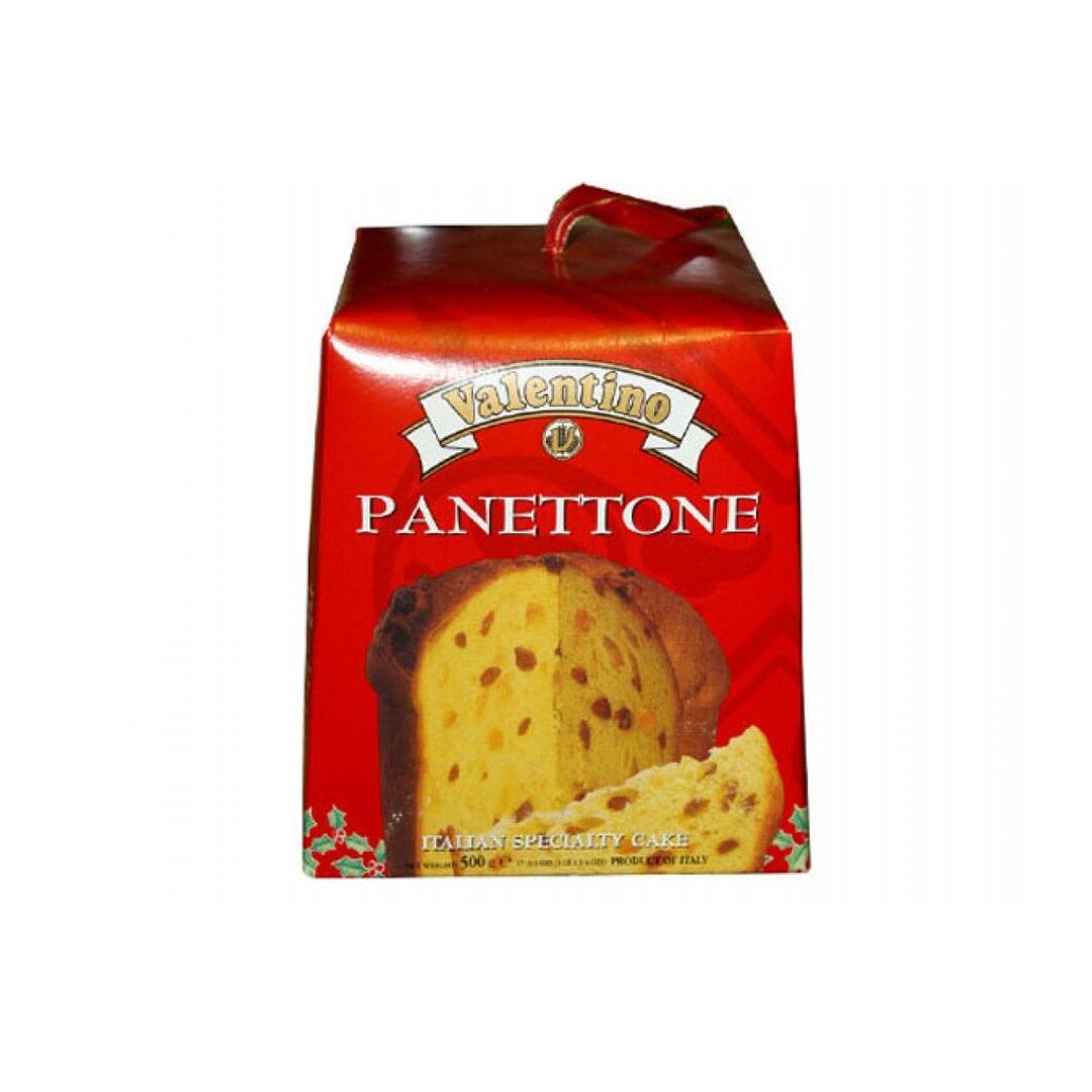 Панеттоне (кулич) с изюмом и цукатами Valentino Италия 500гр, изображение 2