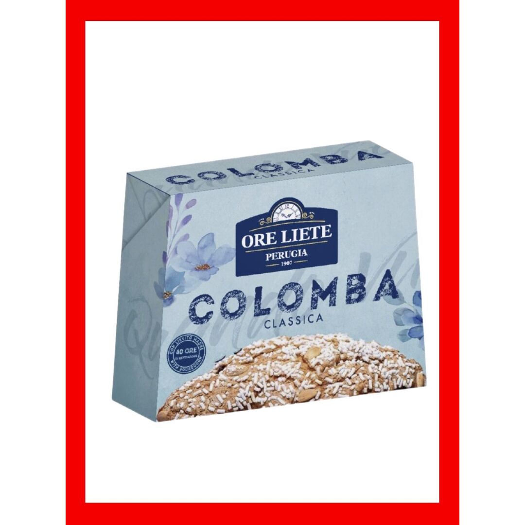 Кекс (кулич) ORE LIETE Pertugia Коломба, 750г, Италия, изображение 2