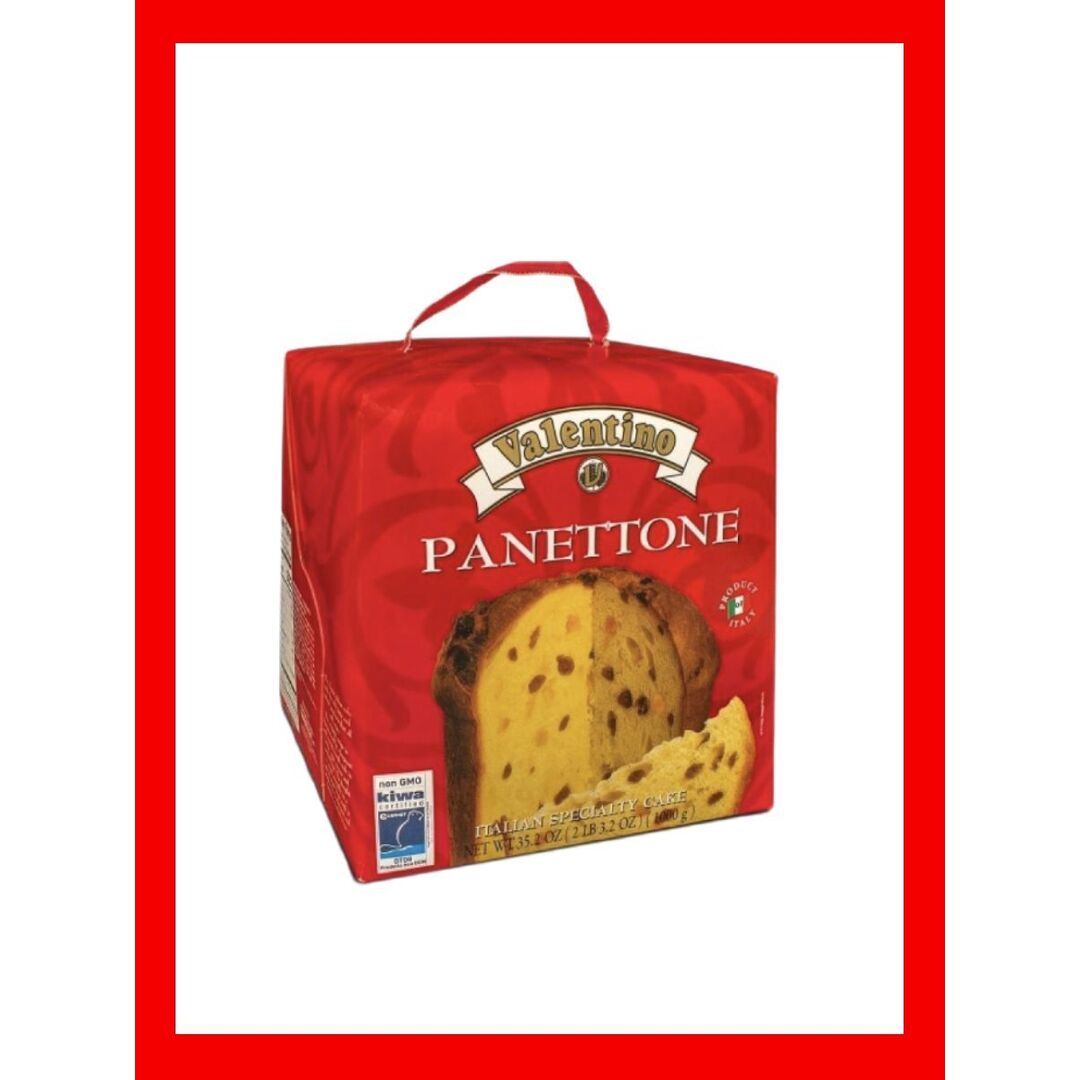 Панеттоне (кулич) с изюмом и цукатами Valentino Италия, изображение 2