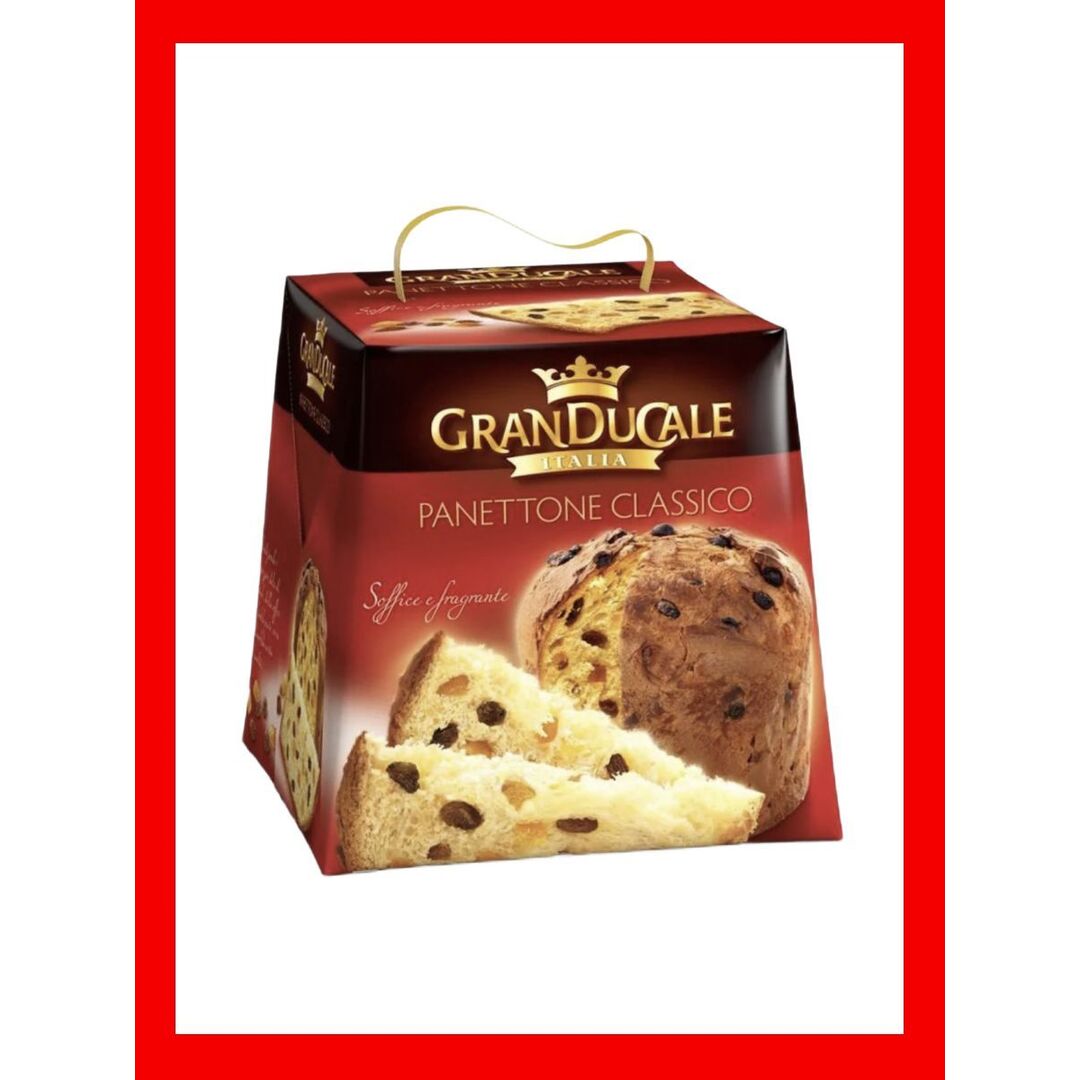 Кекс (кулич) Granducale Панеттон классический 900гр. Италия, изображение 2