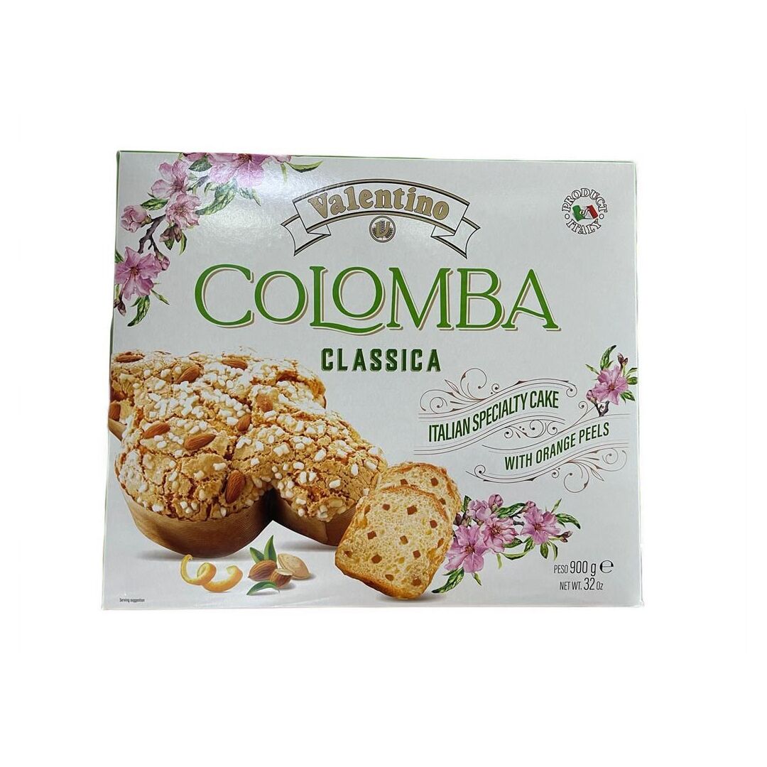 Кекс (кулич) colomba classica with orange peels с цукатами и миндалем 900г, Италия, изображение 2