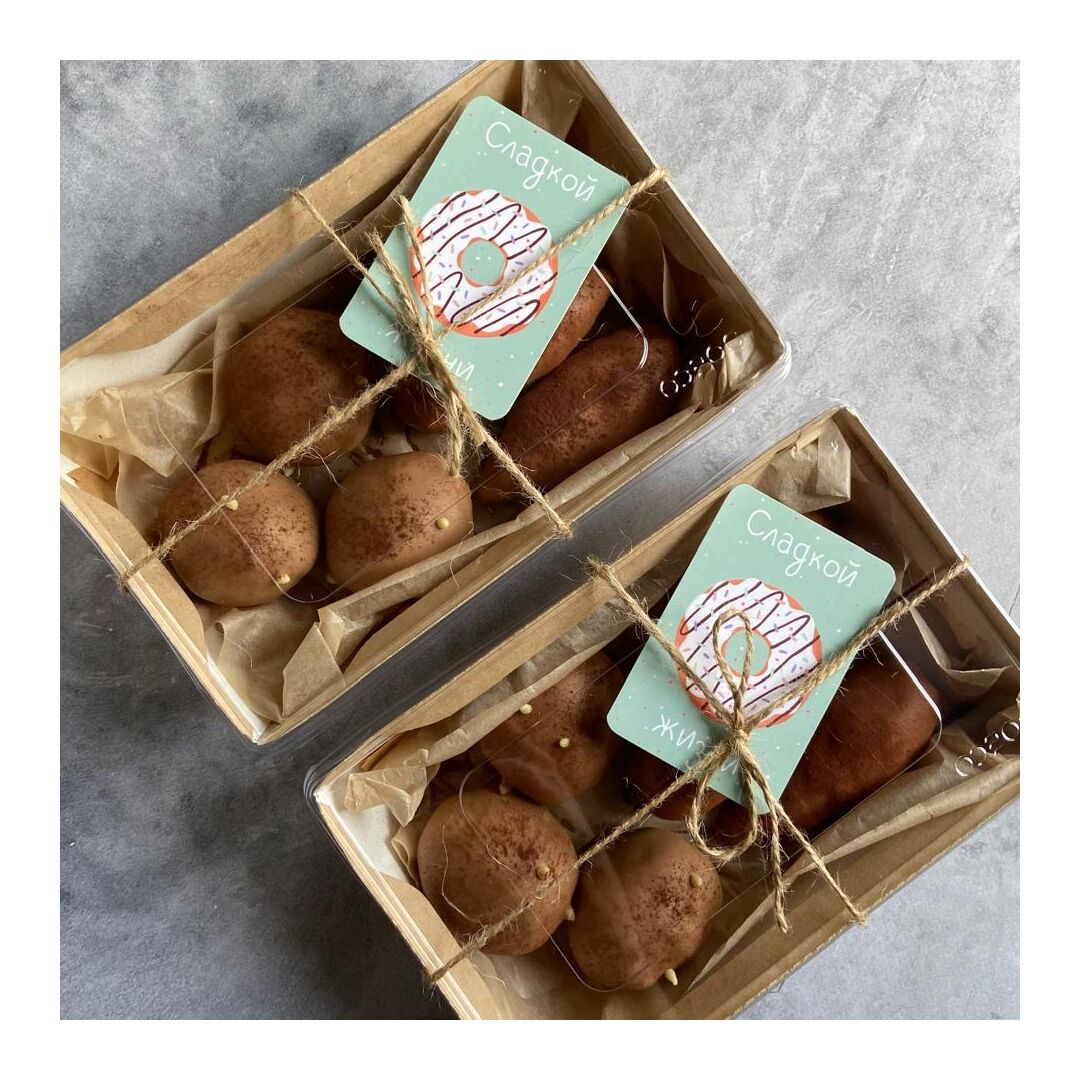 Набор пирожных картошка (пирожные ассорти), 6 шт, изображение 4