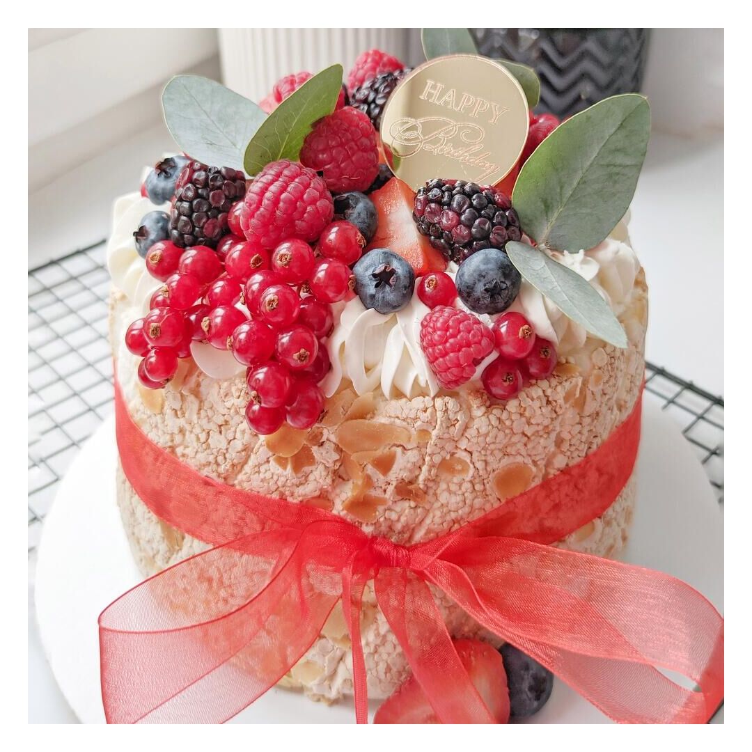 Торт меренговый " Лукошко ", изображение 2