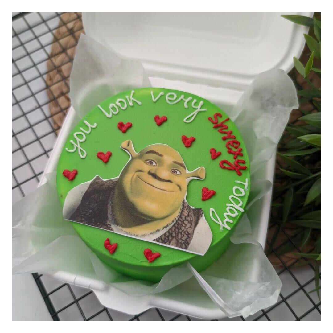 Бенто торт "Шрек", изображение 2