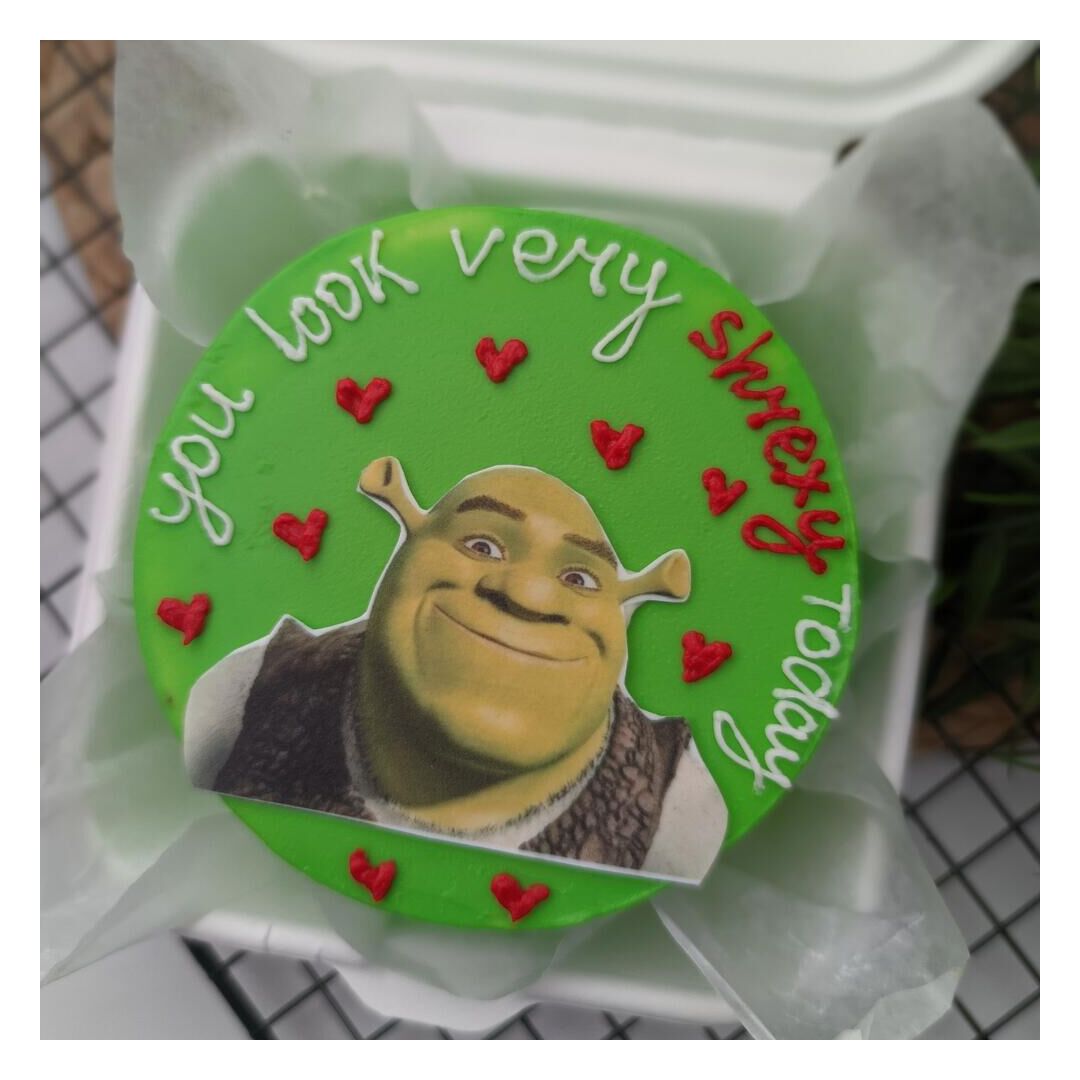 Бенто торт "Шрек", изображение 3