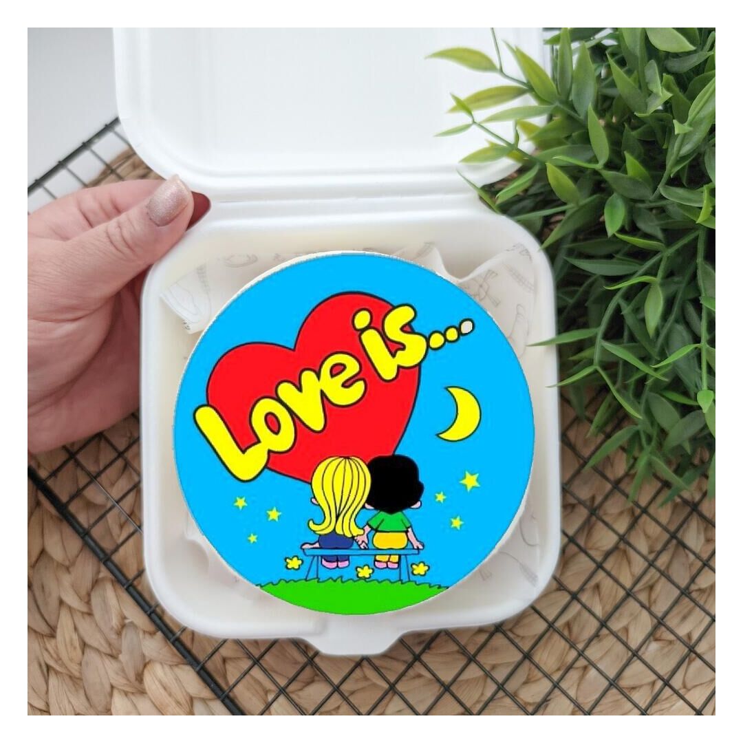 Бенто торт "Love is..."