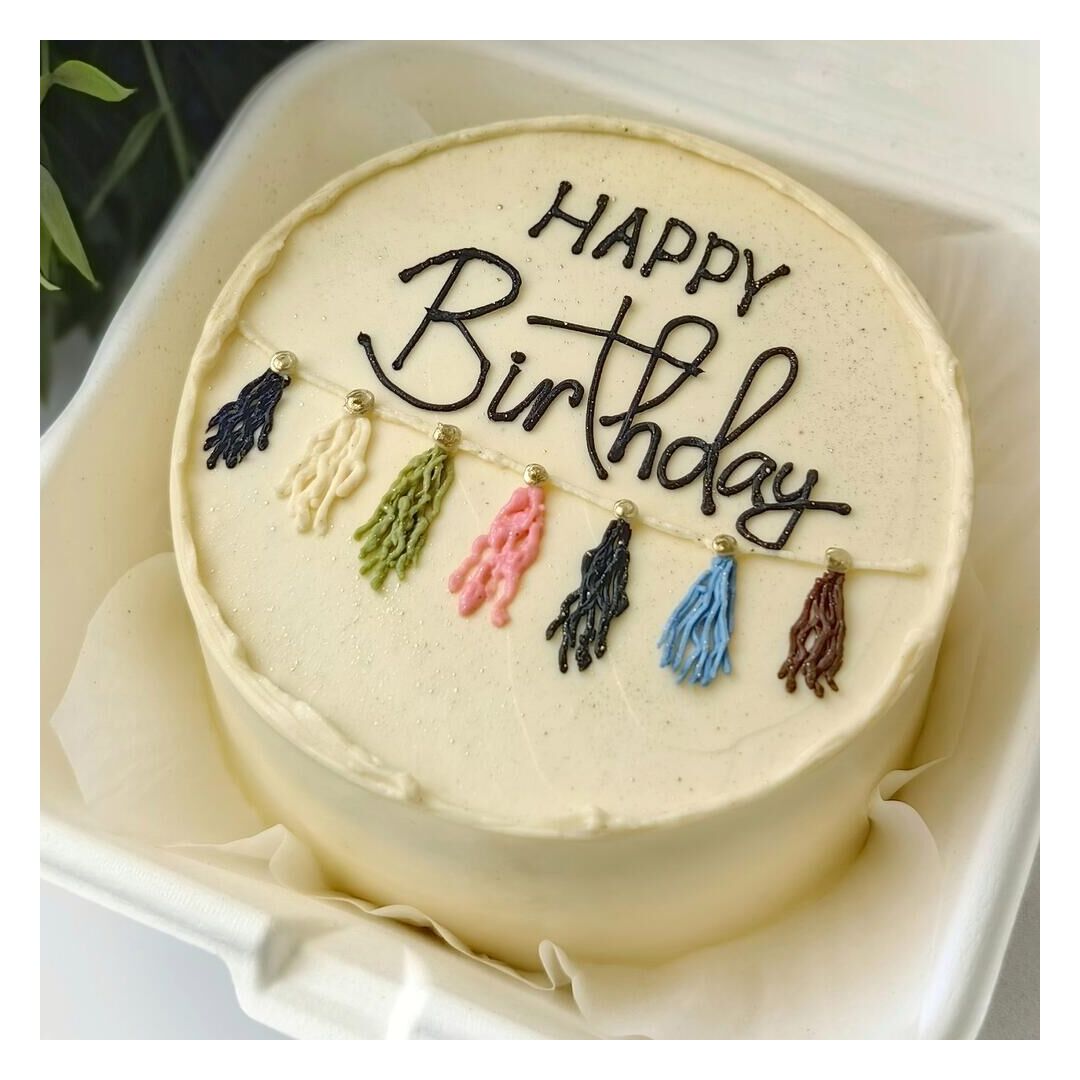 Бенто торт Happy birthday, изображение 3