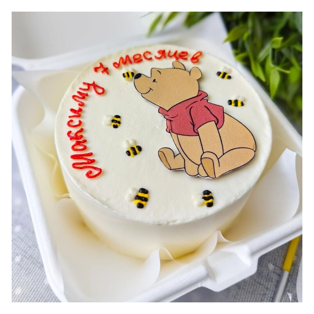 Бенто торт Вини пух, изображение 2