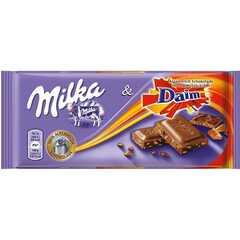 Milka (Милка) Daim 100 гр. - Молочный шоколад с нежнейшей карамелью