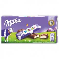 Шоколад Milka milkinis stik 87,5гр (Батончики в индивидуальной упаковке)