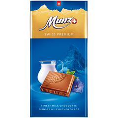 Молочный шоколад MUNZ 100 г.